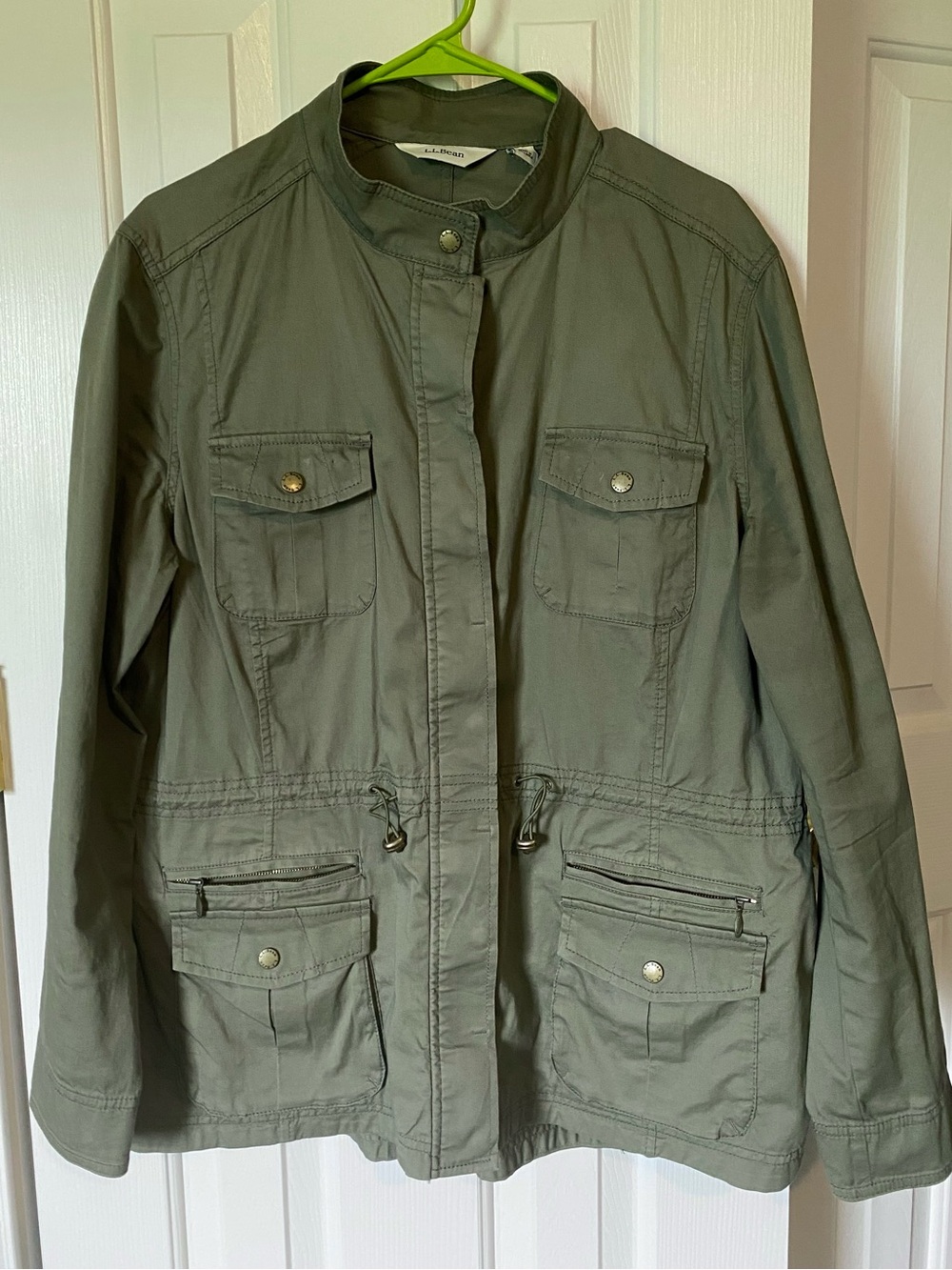 L.L. Bean Women's Olive Green Beanflex Utility Jacket (Old Style) Size XL
